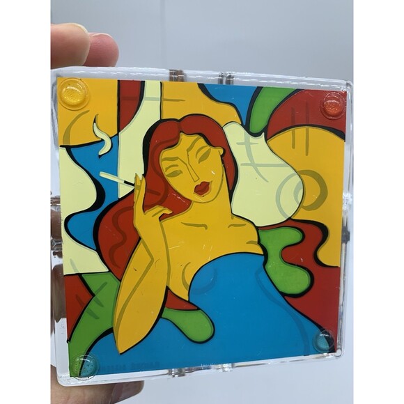 LIMITED EDITION RITZENHOFF FLECKENSTEIN SMOKING ASHTRAY VINTAGE - Picture 3 of 6